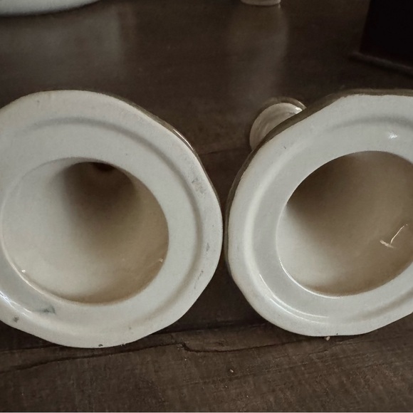 Floral Ceramic Candle Holders - Picture 4 of 4